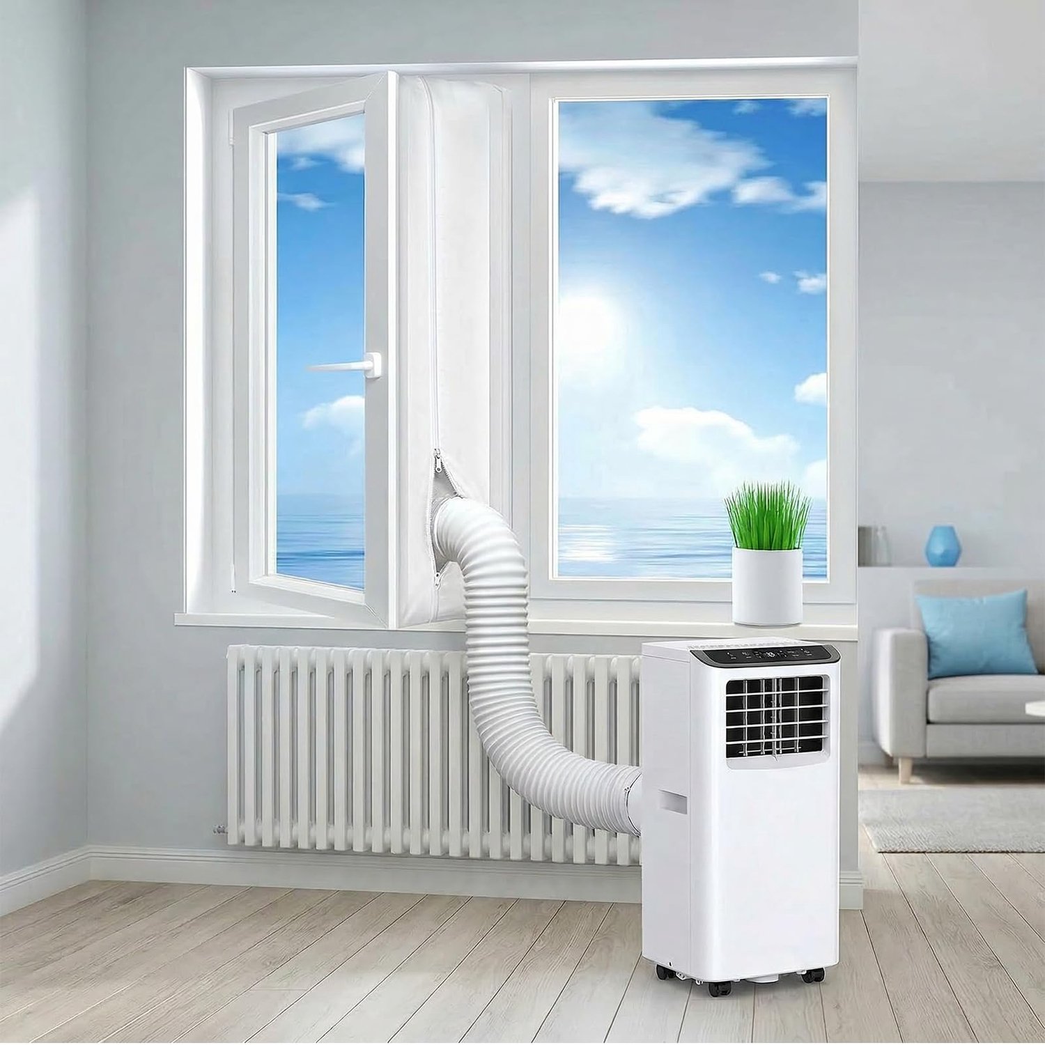 Raamafdichting voor Mobiele Airconditioners, 400 cm