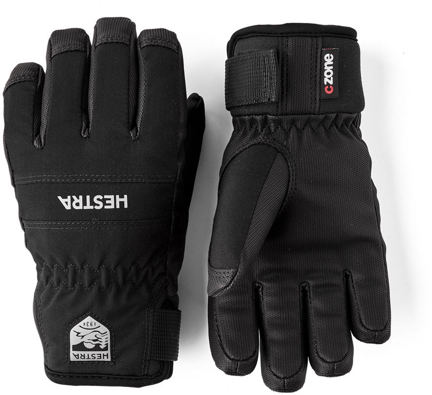 Hestra Ferox CZone Jr 5 finger – Wintersport Wintersportkleding Handschoenen Grijs