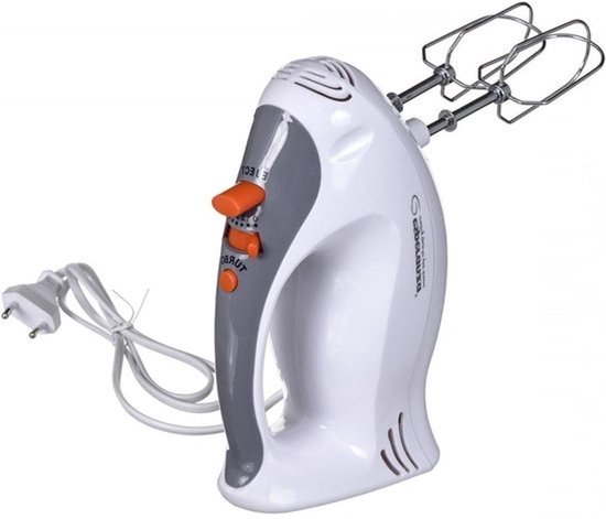 Handmixer - Keukenmixer - Voor het maken van beslag - 6 snelheden - 250 watt - Wit — afbeelding 3