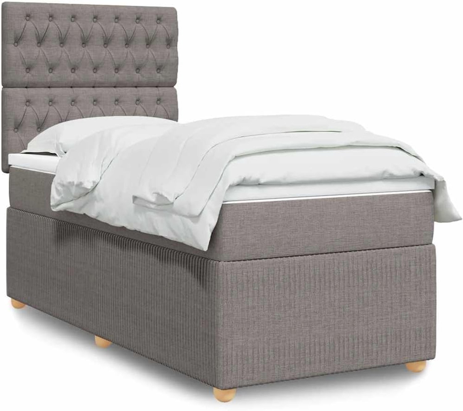 Pocketvering taupe 80x200 cm