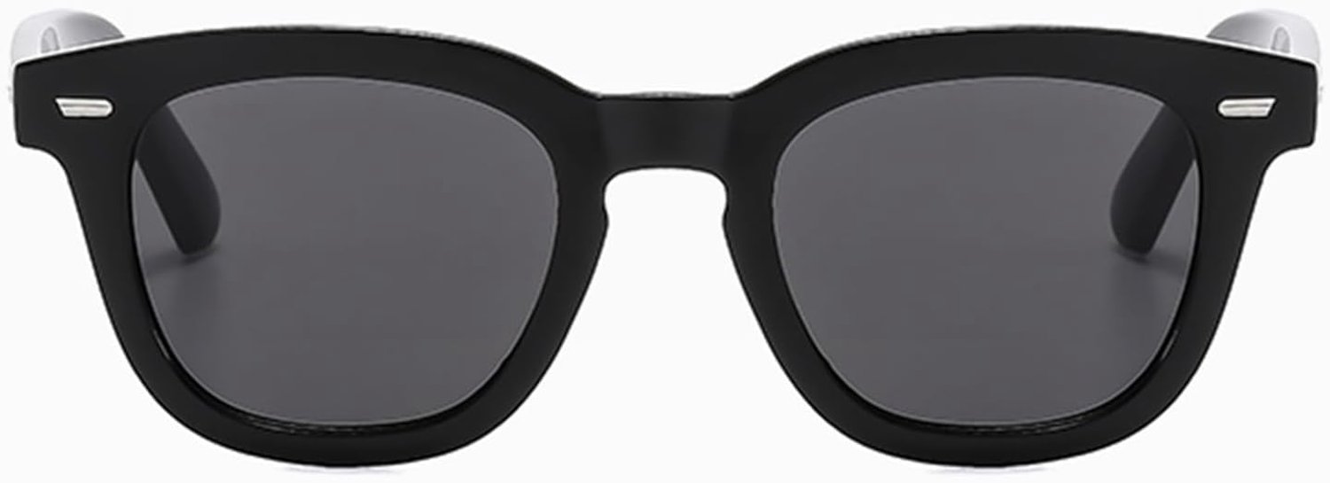 Ronde Zonnebril Unisex - Kleine Dikke Rand - UV Bescherming - Stijlvol voor Elk Seizoen - Homevero