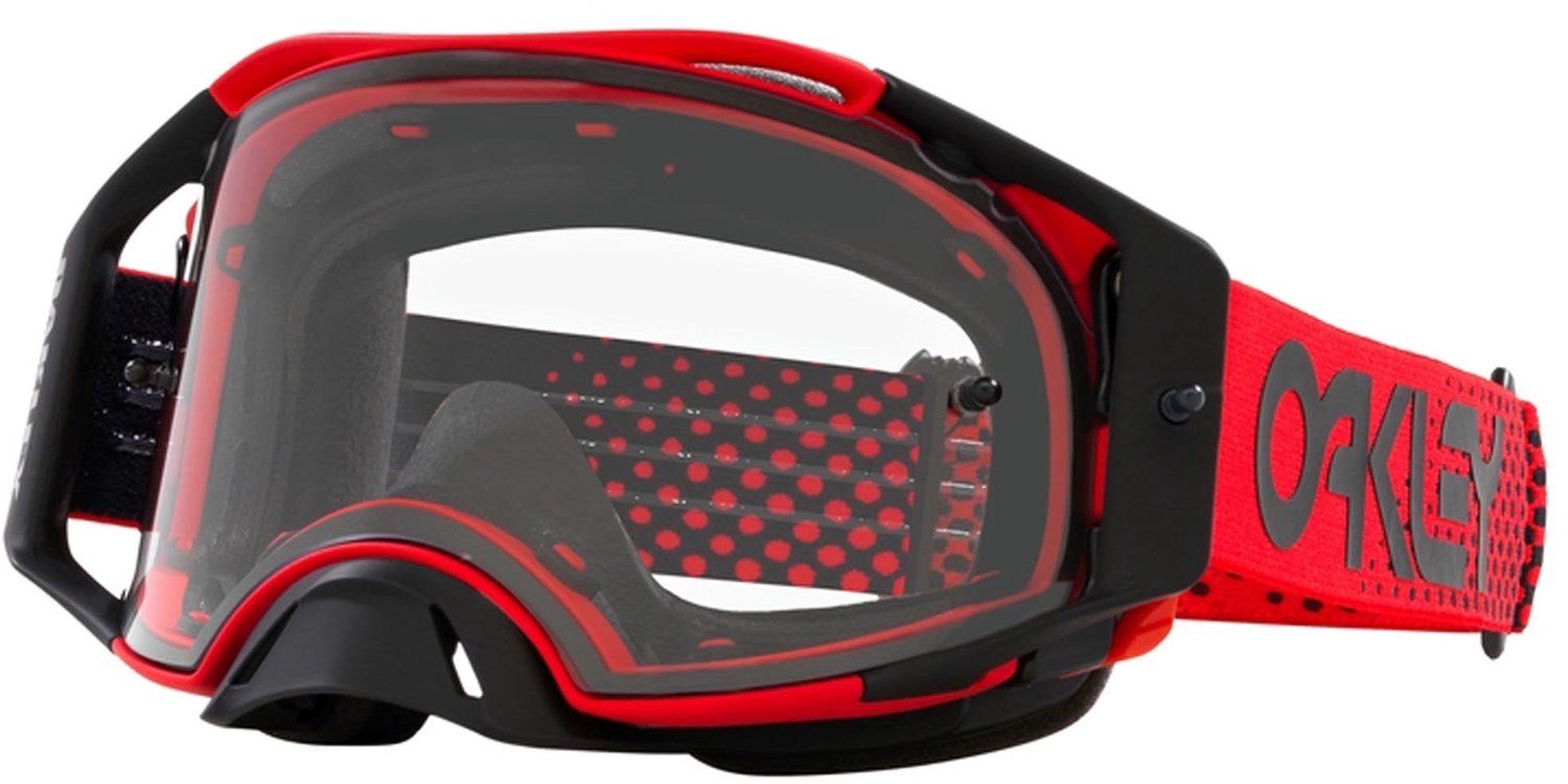Oakley Airbrake B1B Moto Motocross Goggles Rood