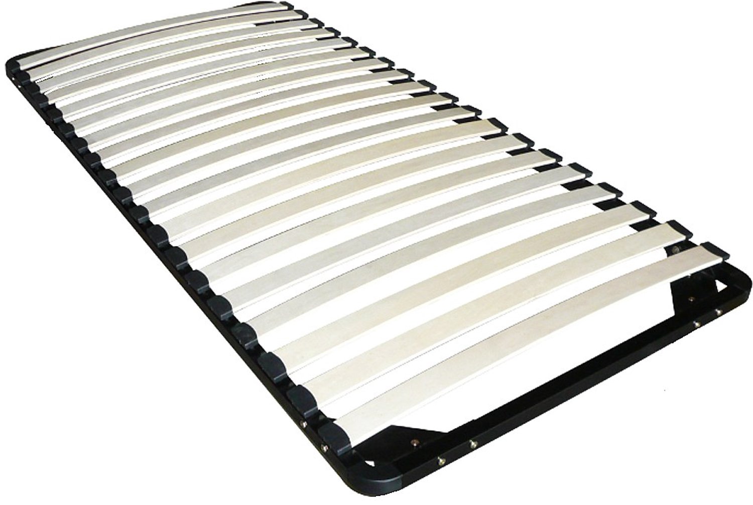 Vente-unique Bedframe natuurlijk licht 90 x 190 cm, 90 x 200 cm