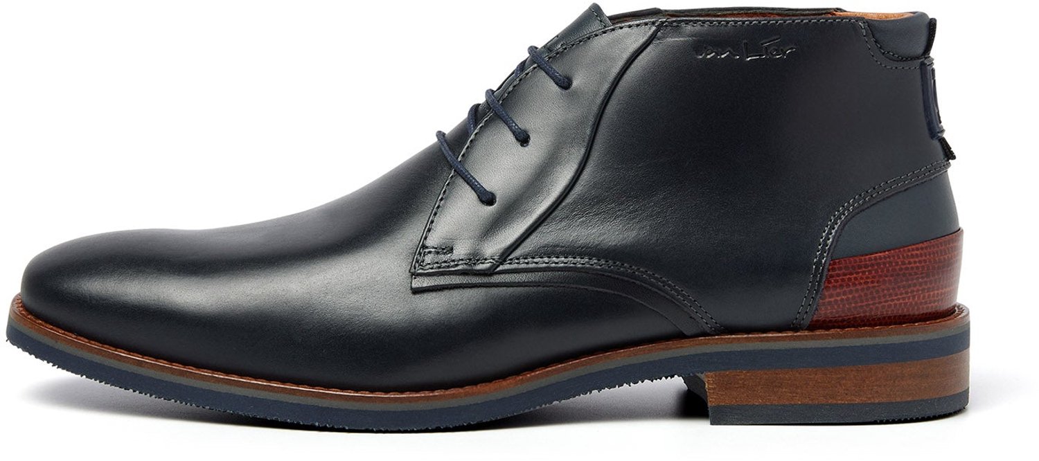 VANLIER - Heren Schoenen - Blauw - Maat 41