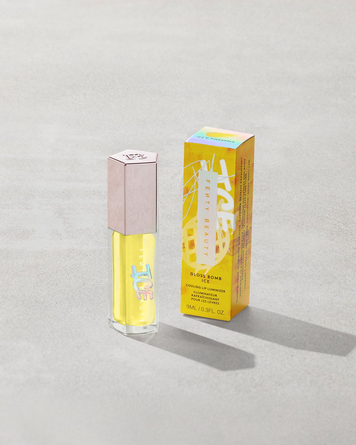 Fenty Beauty Gloss Bomb Ice Cooling Lip Luminizer - Ice'd Pineapple - 9 ml