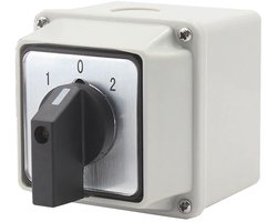 Omstelschakelaar - Kunststof - 220V/20A - Robuuste Behuizing - Voor Elektrische Bedrading