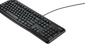 Logitech K120 - Bedraad Toetsenbord - QWERTY - ISO - USB A - Zwart