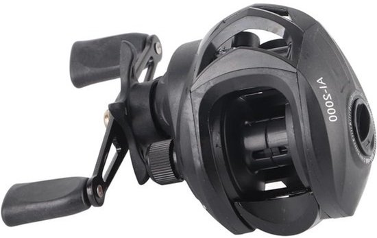 Baitcastingmolen met hoge rotatiesnelheid - anti-explosie-lijnremsysteem - metalen behuizing - zoet- en zoutwater - 260G — afbeelding 3