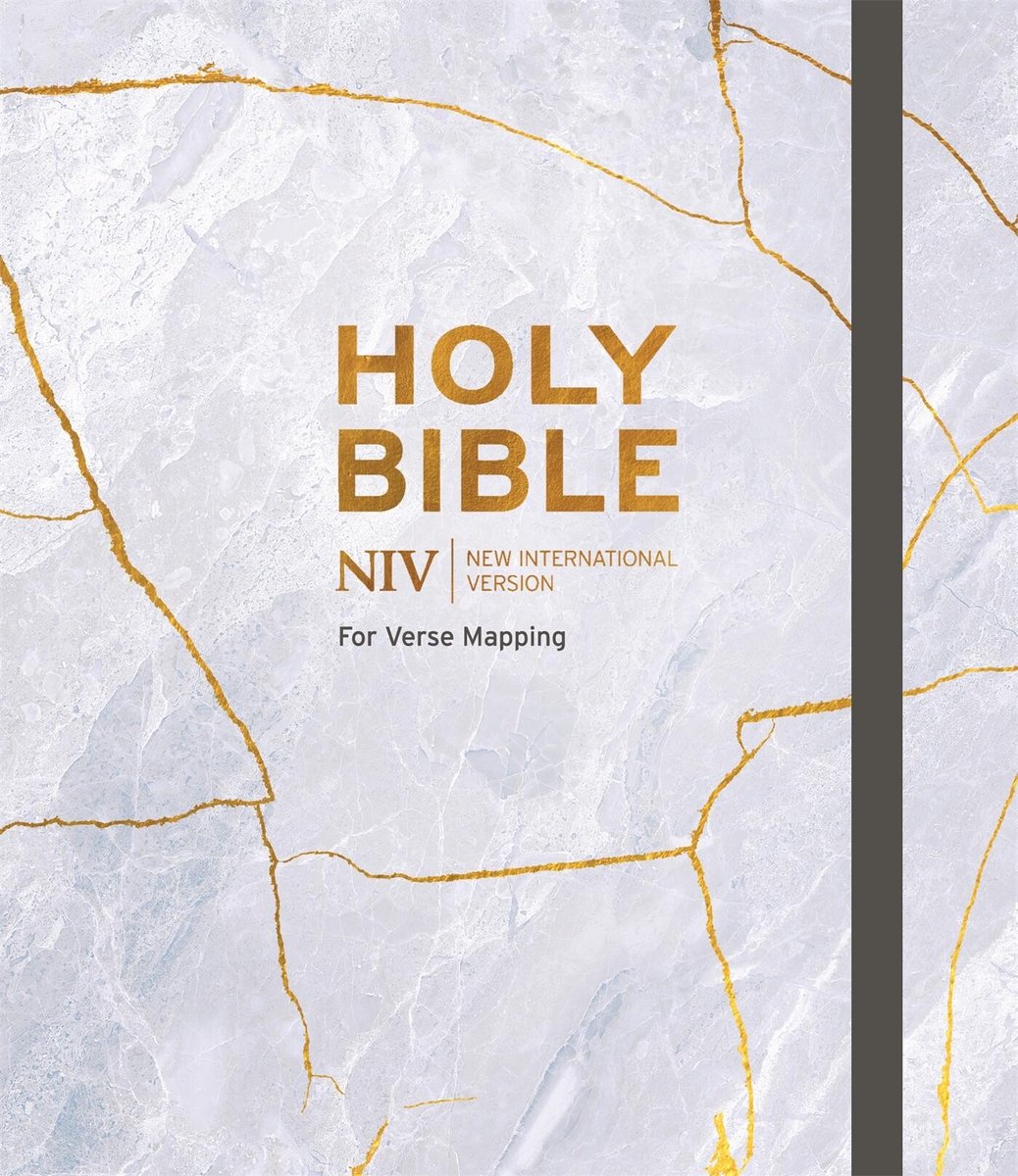 Omslag van NIV Bible for Journalling and Verse-Mapping · Kintsugi