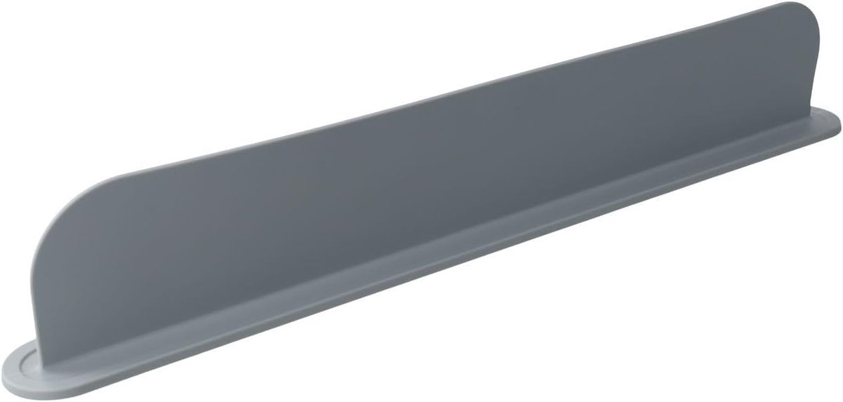 1 stuk - Siliconen wastafel waterstopper - Keuken waterscherm tegen spatten - Multifunctionele wastafel accessoire - Grijs