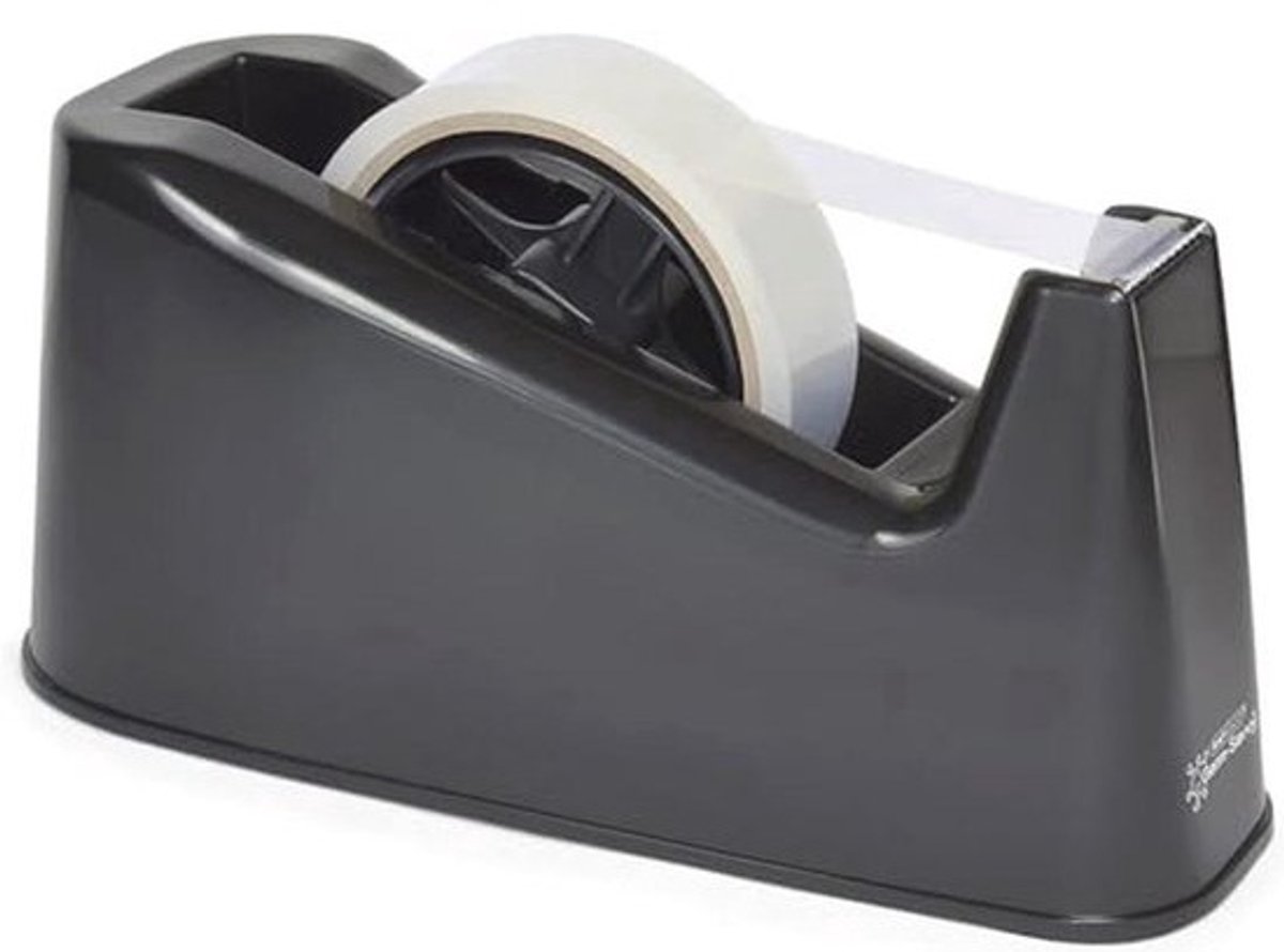 Zware plakbandhouder - met antibacteriële bescherming - 500 Heavy Duty - Zwart