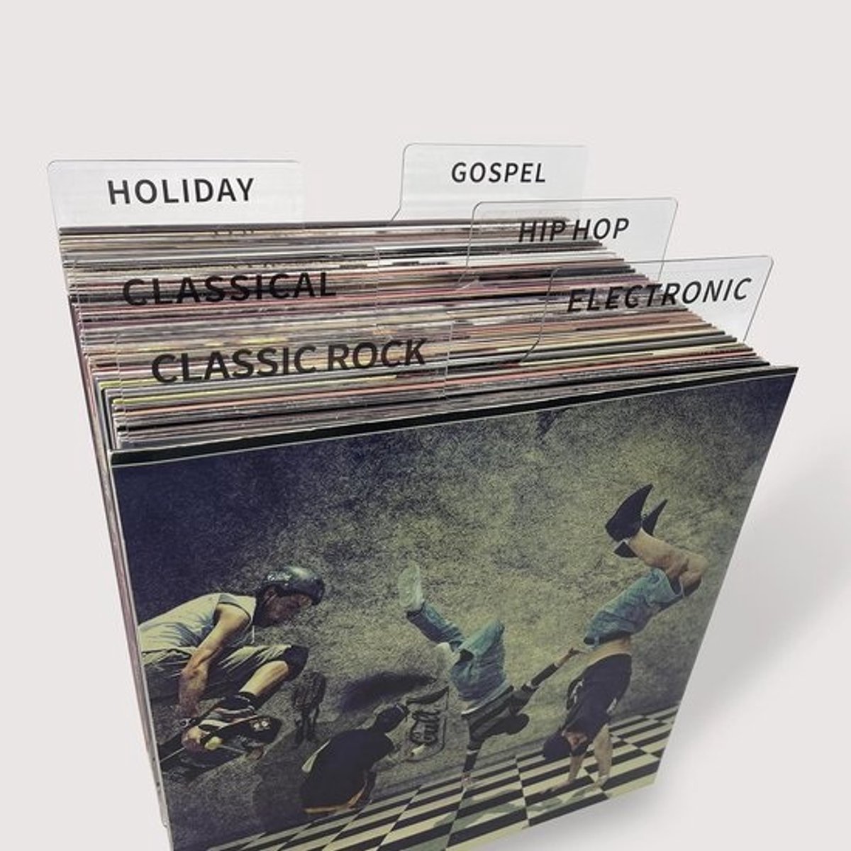 Recordverdelers - Voor vinylplaten - A-Z - Genre - ERA en BPM - Set van 10 stuks