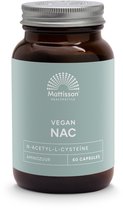 Mattisson - Vegan N-Acetyl-L-Cysteïne (NAC) 600 mg - Aminozuur - 60 Capsules
