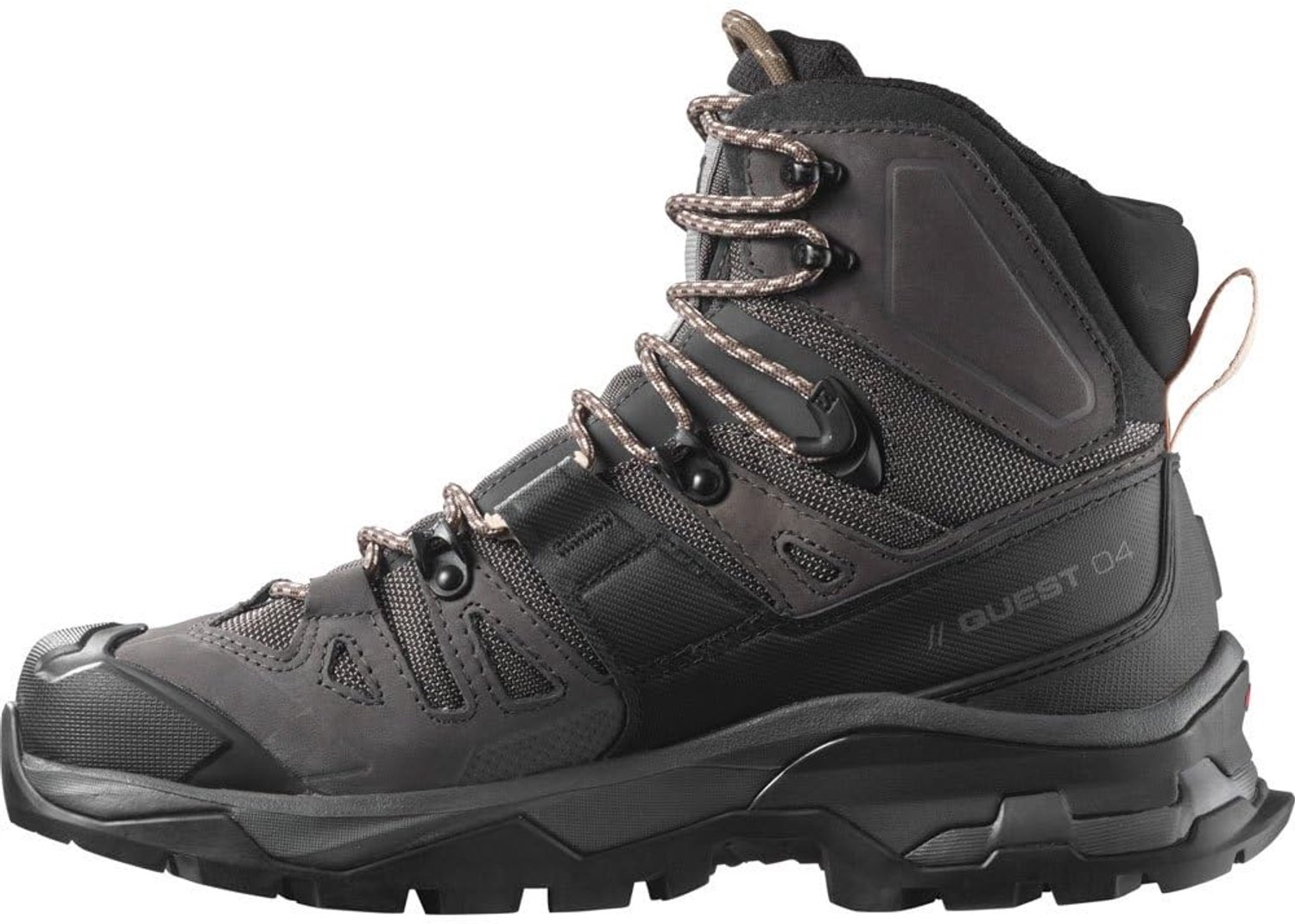 Salomon Quest 4 GTX W Magnet Dames Wandelschoenen Magnet / Sun Kiss 40 Zwart