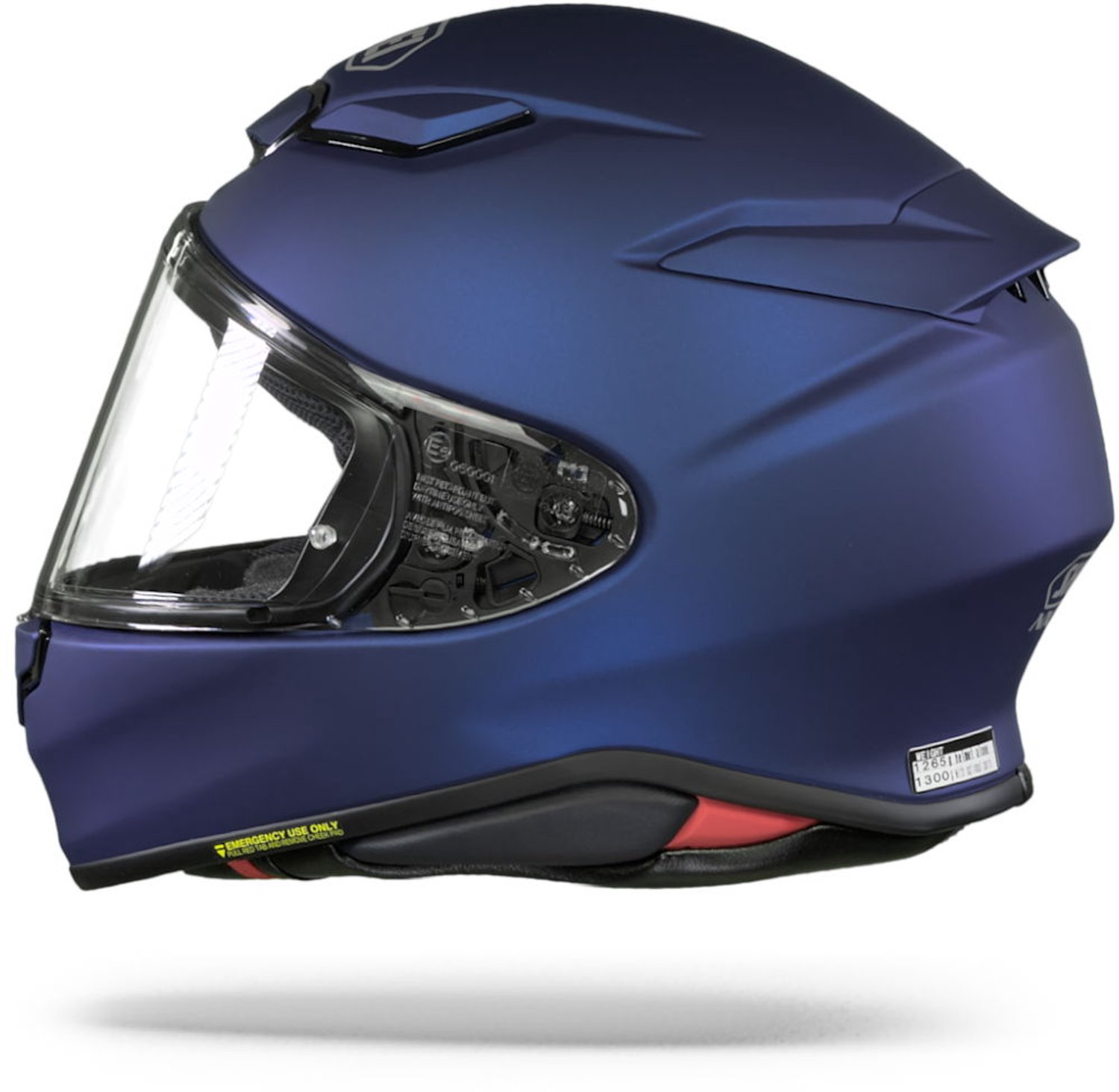 Shoei NXR2 Mat Blauw Integraalhelm - Maat S - Helm – foto 6