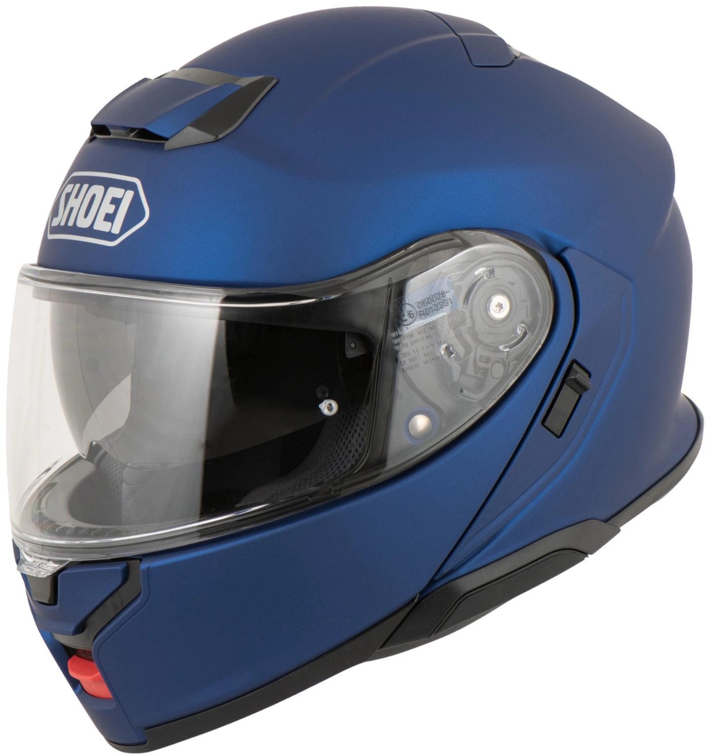 Shoei Neotec 3 Mat Blauw Metal Systeemhelm - Helm