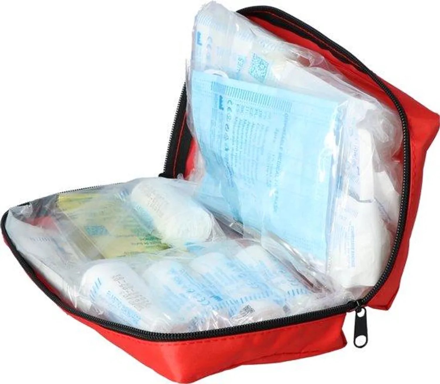 Lumors 41 delige EHBO-tas EHBO kit 41 delig reisset - first-eerste hulp auto reis set - verbandtas - autoverbandset - first aid kit tas - compact reiskit - EHBO doos - auto verbanddoos - Verbandtas auto - EHBO set - verbandtrommel - autoverbanddoos – foto 2