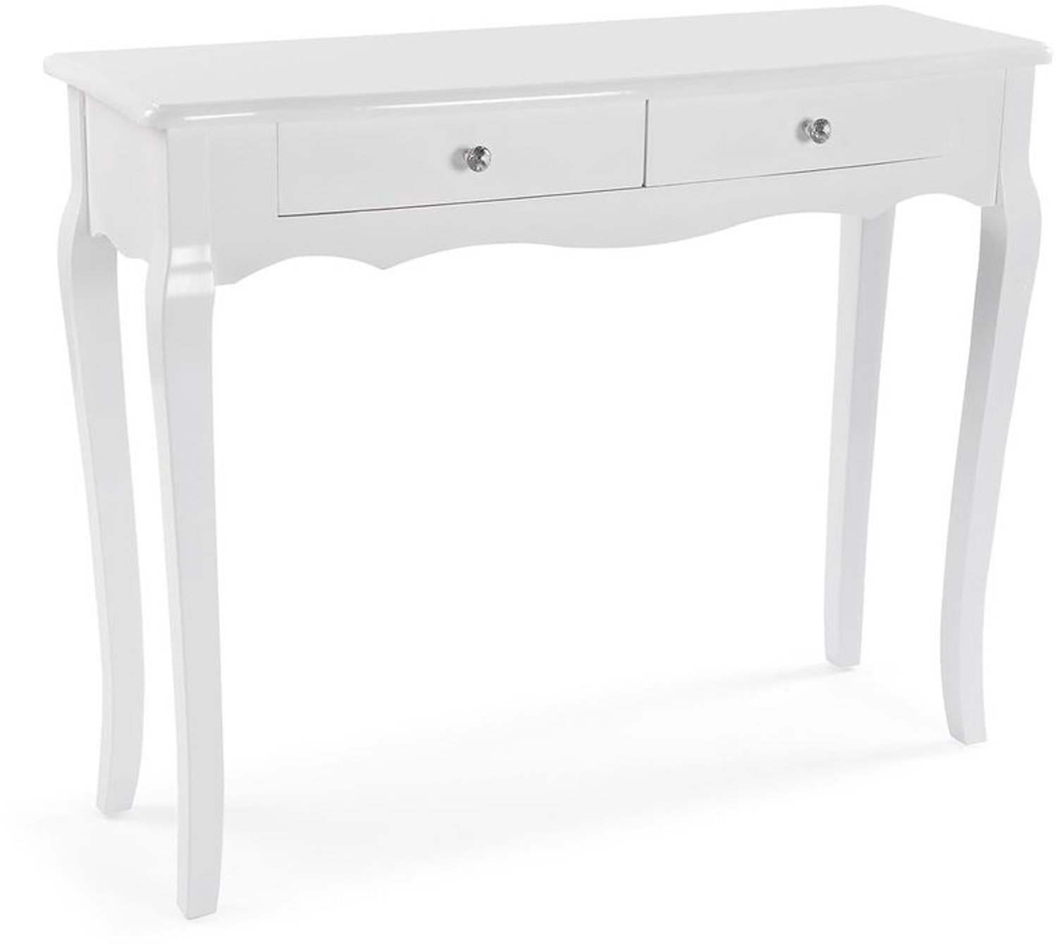 Witte Console Tafel Cagliari, Modern Ontwerp
