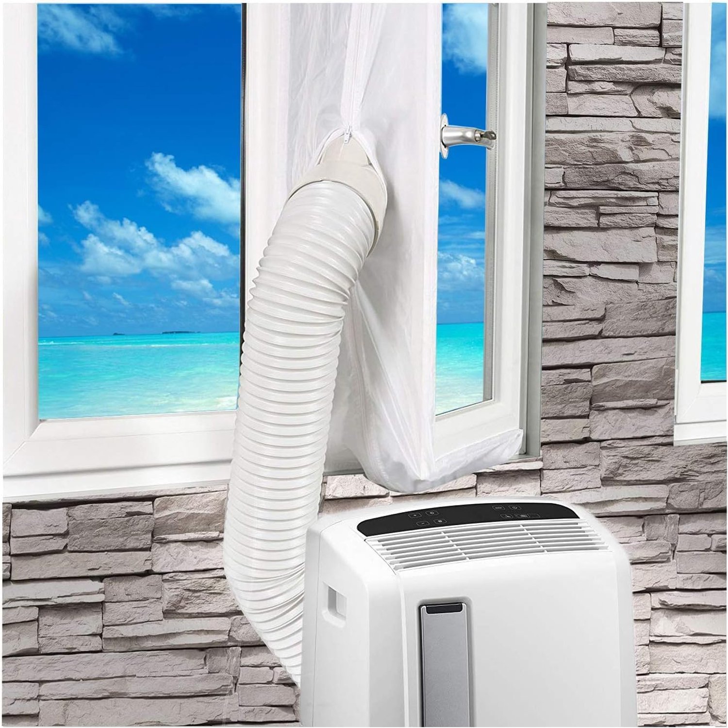 Raamisolatie Doek voor Mobiele Airconditioners