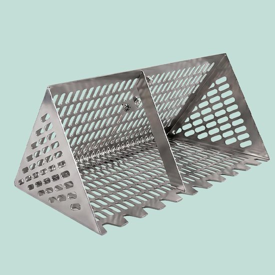 Strandhark - RVS - 140 cm steel - Metaaldetector — afbeelding 2