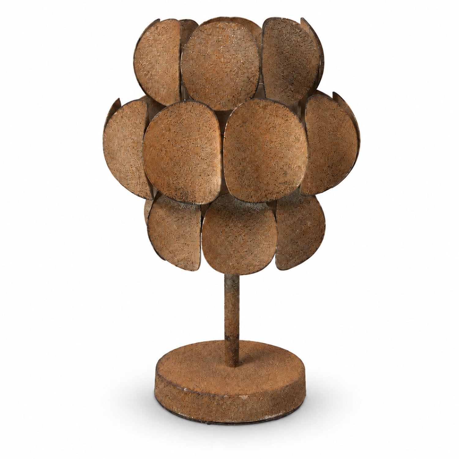Countryfield Anica Kandelaar Roest Metaal - Bruin - H 24 cm