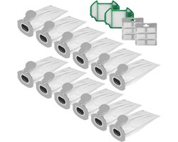 Stofzuigerzakken - 12 zakken en 2 filters - Voor VK7 FP7