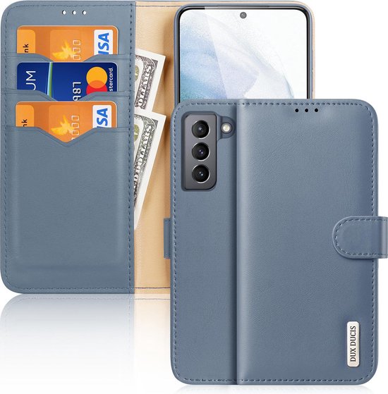 Samsung Galaxy S21 FE Hoesje - Dux Ducis Hivo Series Case - Blauw