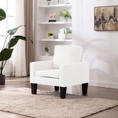 Medina Fauteuil kunstleer wit