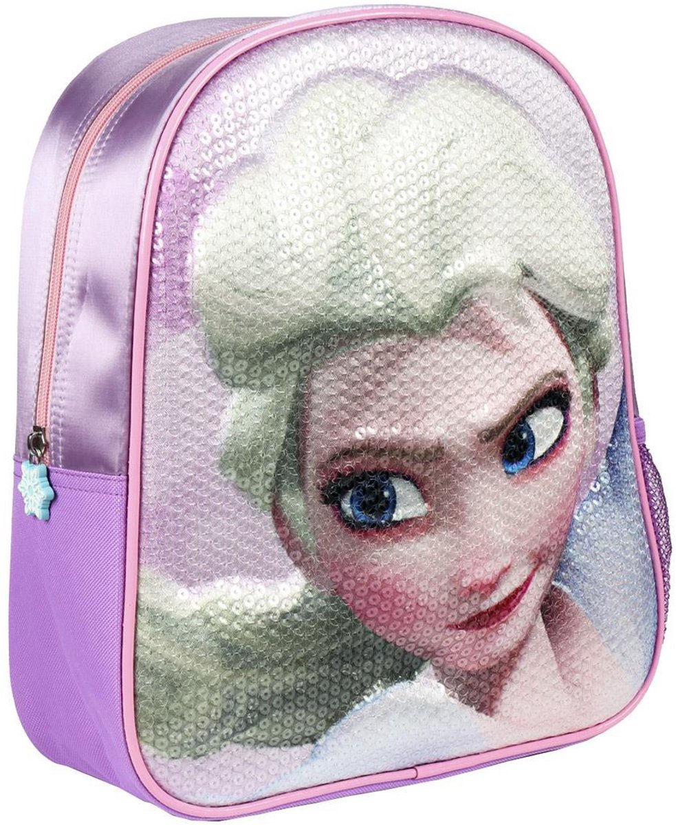 3D-Kinderrugzak Frozen Disney Lila