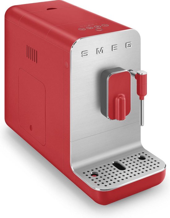 Onderhoud en reiniging - Smeg - - SMEG BCC02RDMEU - Espressomachine - Mat Rood - Volautomatisch