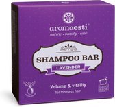 Aromaesti Shampoo Bar Lavender - Lavendel - shampoo voor slap haar - zero waste - solid shampoo - vegan - biologisch - diervriendelijk - 60 gram