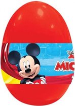 verrassingsei Mickey Mouse junior 11 cm rood