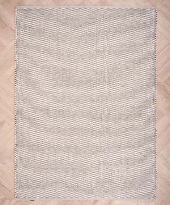 Tapis en laine Lett - blanc 160x230 cm