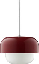 Dyberg Larsen Hanglamp Haipot 15 X 23 Cm E27 Staal 60w Rood