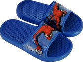 Marvel Slippers Spider-man Junior Rubber Blauw Maat 24-25