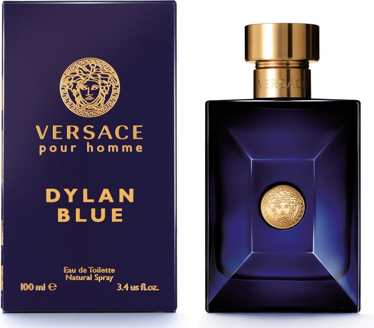 Versace Dylan Blue 100 ml - Eau de Toilette - Herenparfum | bol.com
