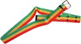 riem Reggae unisex groen/geel/rood one size