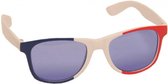 bril Frankrijk blauw/wit/rood