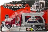 autotransporter Container junior 18 cm rood 2-delig