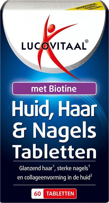 Onderhoudbaar Zielig Mathis Lucovitaal Huid, Haar & Nagels Tabletten | bol.com