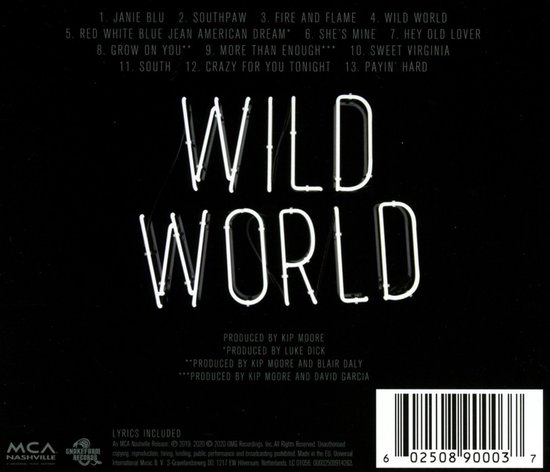 Kip Moore - Wild World (CD)