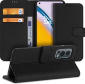 Book Case OnePlus Nord 2 5G Case Zwart avec Porte-Cartes
