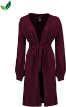 Tante Betsy Vest Long Berry Fluffy L