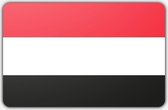 Vlag Jemen - 150 x 225 cm - Polyester