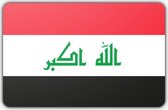 Vlag Irak - 100 x 150 cm - Polyester