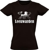 Leeuwarden Dames t-shirt | cambuur | Zwart