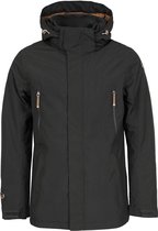 Icepeak Tom - heren gevoerde jas - dark green