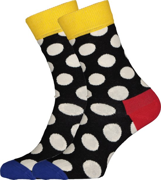 Happy Socks Big Dot Socks - Unisex - Maat: 41-46