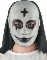Masker Scary Non - Nun - Halloween Masker Nonnen - One Size - Volwassen