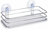 Bigbuy Home Badkamerrek 26,5 X 12 Cm Staal Zilver